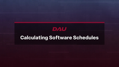 Thumbnail for Calculating Software Schedules