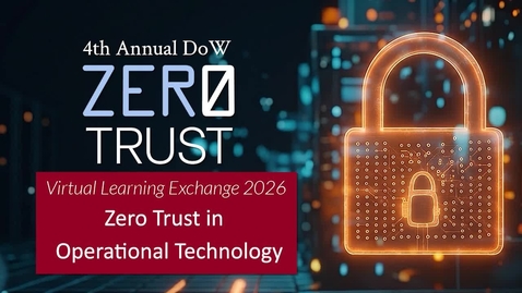 Thumbnail for ZT Symposium - Day 3 - Applied Training Track - BitW Shield: Zero Trust for Legacy Operational Technology | Thomas Jewkes