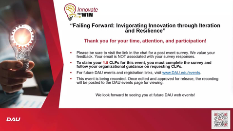 Thumbnail for Innovate to Win Failing Forward Invigorating Innovation through Iteration and Resilience