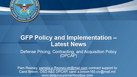 Thumbnail for Government Property Matters (July Office Hours)
