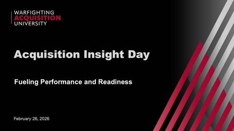 Thumbnail for Field Training Teams:  Fueling Performance and Readiness 