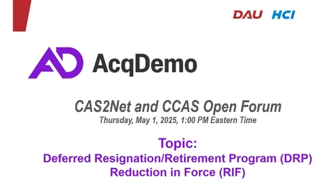 Thumbnail for Deferred Resignation/Retirement Program (DRP) Reduction in Force (RIF) 5/1/25