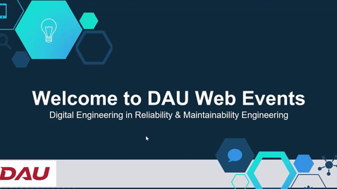 Thumbnail for Digital Engineering in Reliability &amp; Maintainability Engineering 6.1.23