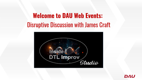 Thumbnail for Disruptive Discussion with James Craft