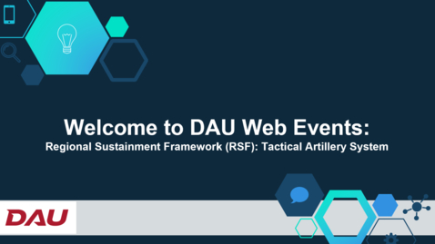 Thumbnail for Regional Sustainment Framework (RSF): Tactical Artillery System