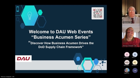 Thumbnail for Business Acumen Series: Discover How Business Acumen Drives the DoD Supply Chain Framework
