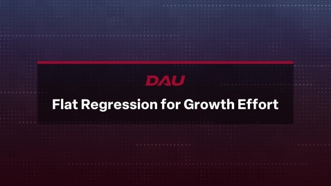 Thumbnail for Flat Regression for Growth / Effort