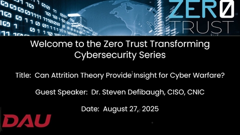 Thumbnail for Zero Trust August 27, 2025