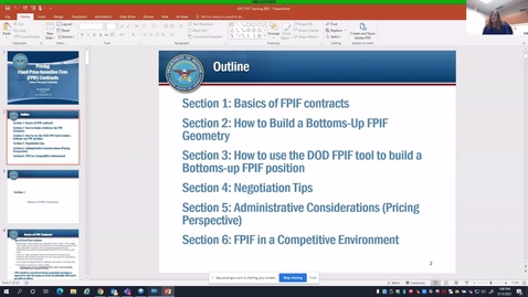 Thumbnail for Striking the Balance - FPIF Contracts with Leslie Overturf