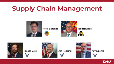 Thumbnail for Day 3 Session 4: Supply Chain Management
