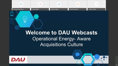 Thumbnail for Operational Energy Aware Acquisitions Culture 6.16.21