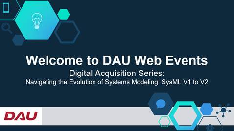 Thumbnail for Navigating the Evolution of Systems Modeling: SysML V1 to V2