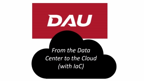 Thumbnail for Understanding DoD  Cloud Infrastructure as Code (IaC)