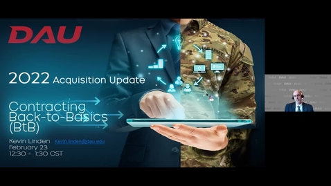 Thumbnail for 2022 Day 1 Session 5 - Contracting Back-to-Basics Model