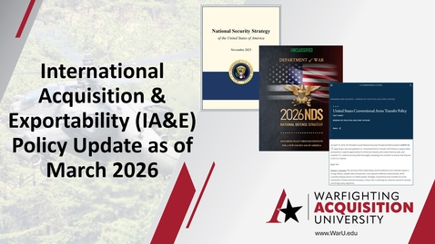 Thumbnail for P1-- IA&amp;E Update (2026)