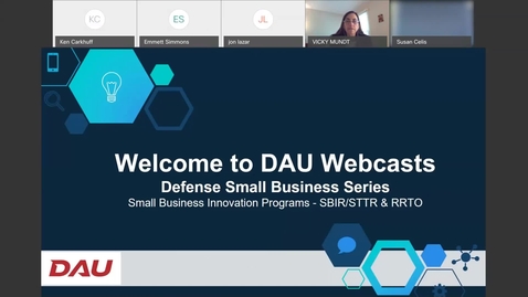 Thumbnail for Defense Small Business Series Small Business Innovation Programs 5.19.21