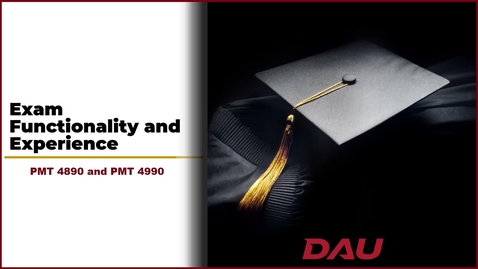 Thumbnail for 04 Exam Functionality and Experience