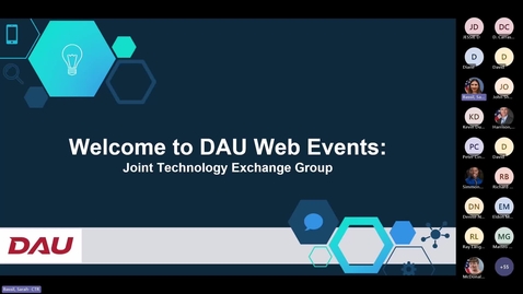 Thumbnail for Joint Technology Exchange Group