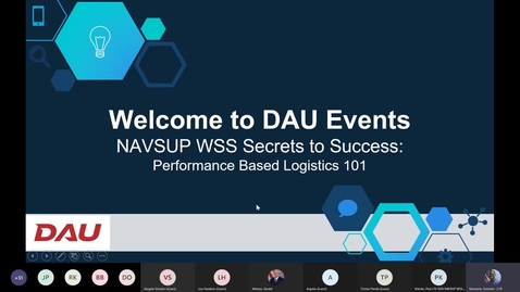 Thumbnail for NAVSUP WSS Secrets to Success - Performance Based Logistics 101 2.8.22