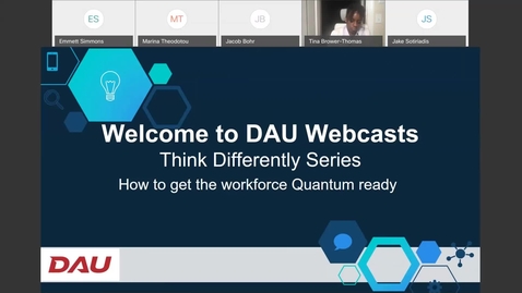 Thumbnail for entry Think Differently Series: How do we get the workforce Quantum ready 6.17.21