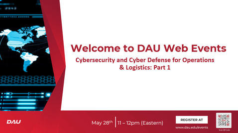 Thumbnail for Cybersecurity and Cyber Defense for Operations &amp; Logistics: Part 1