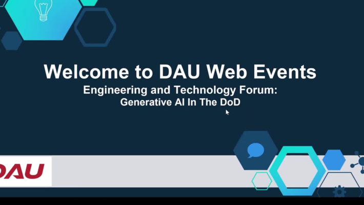 Generative AI In The DoD 6.10.24