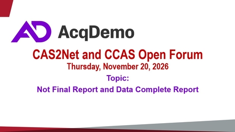 Thumbnail for Not Final and Data Complete Reports 11/20/25
