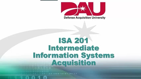 Thumbnail for ISA201 Lesson 7 Risk in SW Dev - Optional