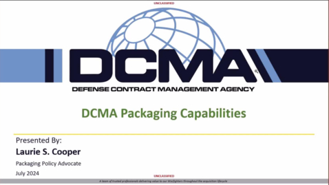 Thumbnail for DCMA Packaging And Transportation Duty Free Entry Tool 7.9.24