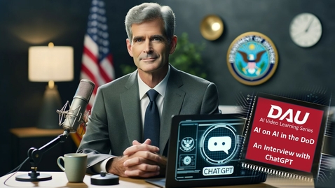 Thumbnail for AI on AI in the DoD - An Interview with ChatGPT