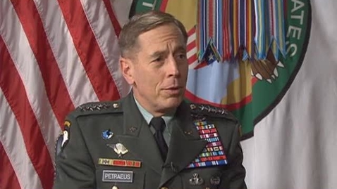 Thumbnail for General Petraeus Interview with DAU President Anderson
