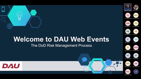 Thumbnail for entry The DoD Risk Management Process 4.5.23