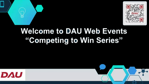Thumbnail for Competing to Win: Conversations with DoD Award Winning Acquisition Teams