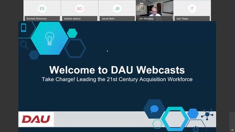Thumbnail for Acquisition Topics Take Charge Leading the 21st Century Acquisition Workforce 7.15.21