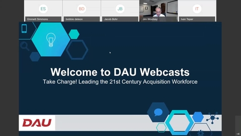Thumbnail for entry Acquisition Topics Take Charge Leading the 21st Century Acquisition Workforce 7.15.21