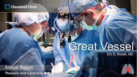 Thumbnail for Aorta Surgery: 2019 Outcomes