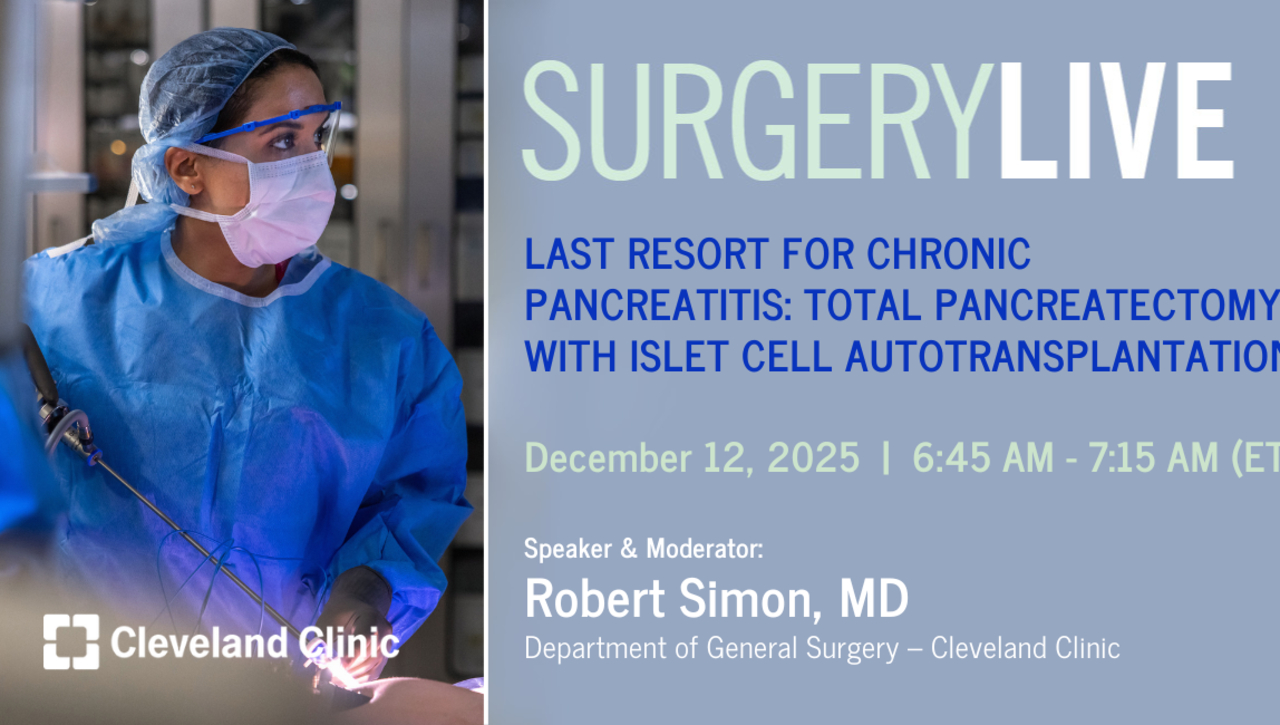 Surgery Live - Dec. 12, 2025