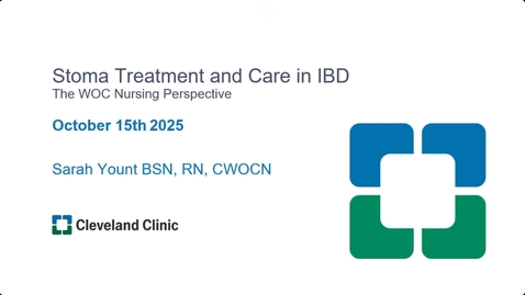 Thumbnail for 7-Milestone APP PharmD IBD Immersion Training - Sarah Yount - Oct. 15, 2025 