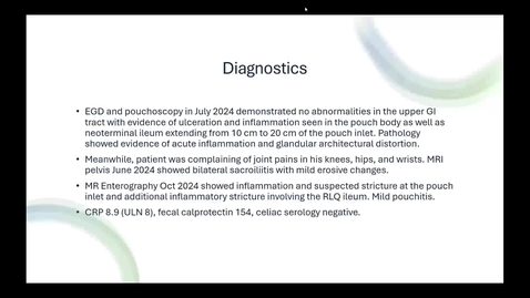 Thumbnail for 9-Milestone APP PharmD IBD Immersion Training - CASES - Sophie Trujillo - Oct. 15, 2025