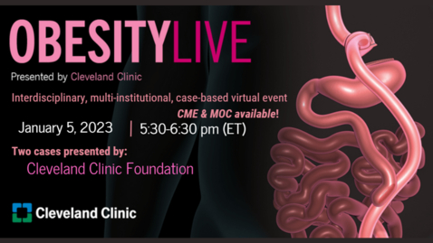 Thumbnail for ObesityLIVE - January 5, 2023