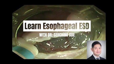 Thumbnail for Endoscopic Submucosal Dissection Endorobotics Symposium Promo