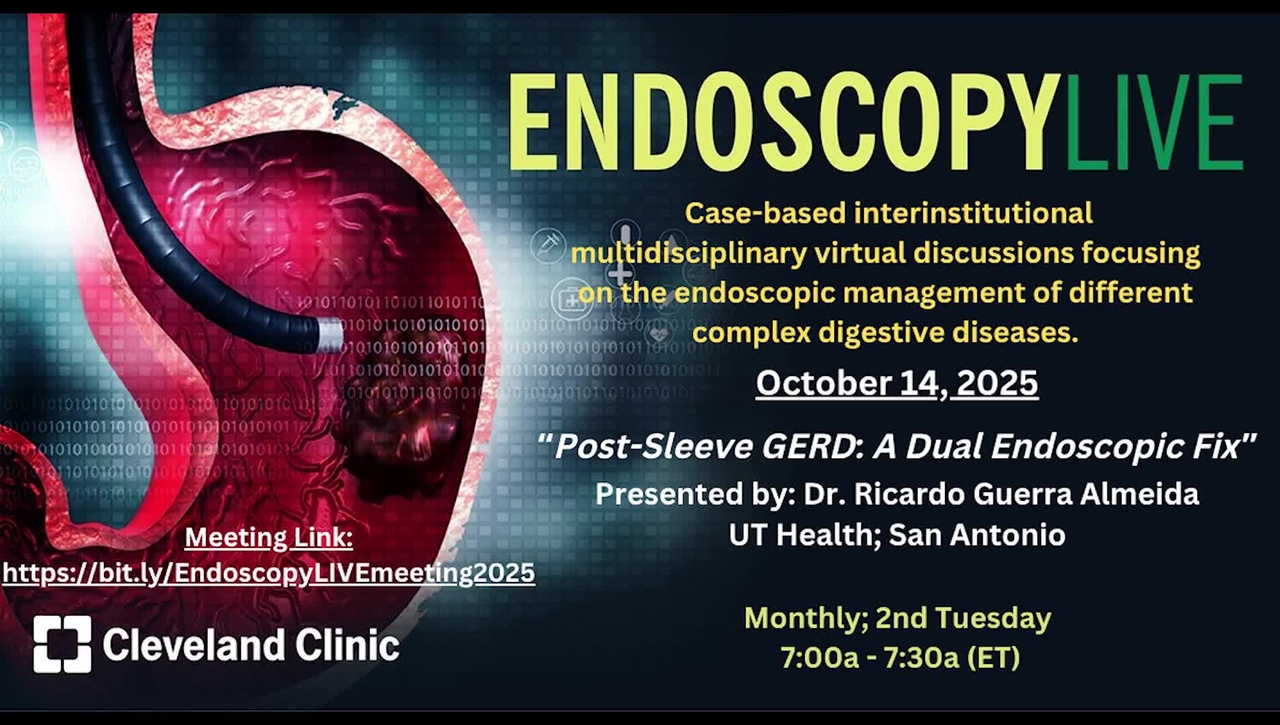 EndoscopyLIVE - Oct. 14, 2025