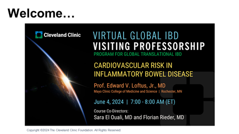 Thumbnail for Virtual Global IBD Visiting Professorship - June 4, 2024 