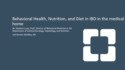 Thumbnail for 3-Milestone APP PharmD IBD Immersion Training - Stephen Lupe - Oct. 15, 2025