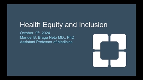 Thumbnail for 8-Milestone APP PharmD IBD Immersion Training - Manuel Braga Neto - Oct. 15, 2025