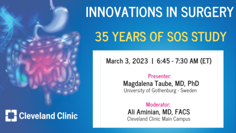 Thumbnail for Innovations in Surgery - March 3, 2023