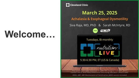 Thumbnail for Nutrition Live - March 25, 2025