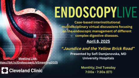 Thumbnail for EndoscopyLIVE - Apr. 8, 2025