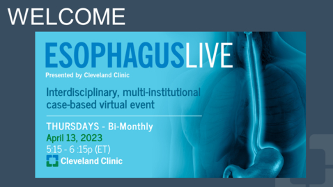 Thumbnail for Esophagus Live - April 13, 2023