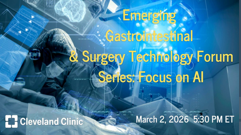 Thumbnail for Emerging GI - Chapter 1 - Opening Remarks - March 2, 2026